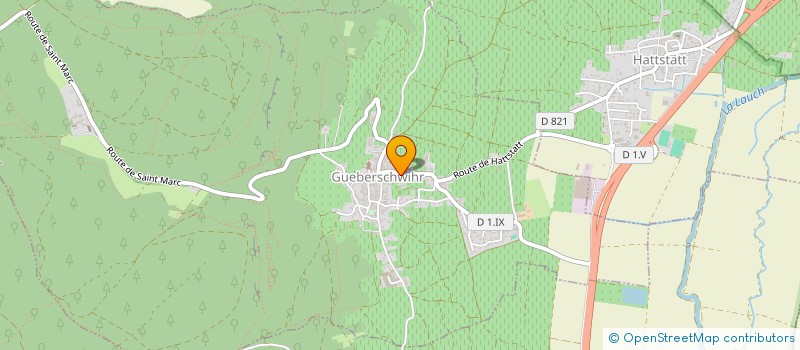 localisation de l'entreprise KINBOSHI EUROPE  GUEBERSCHWIHR