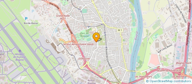 localisation de l'entreprise KIND CONSULTING  BLAGNAC