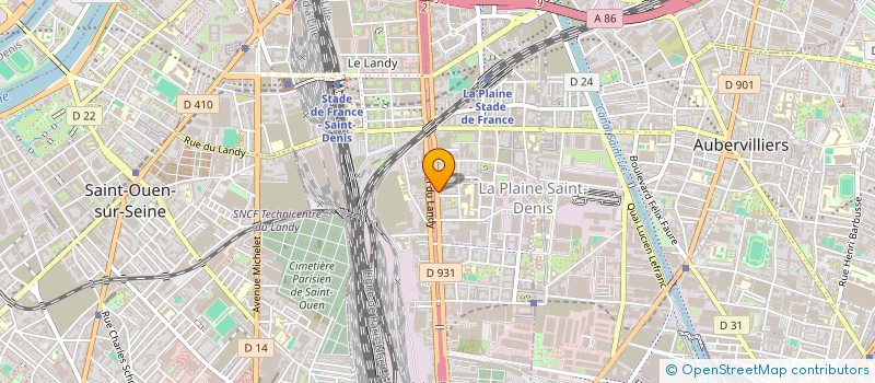 localisation de l'entreprise KIND DRIVER  SAINT-DENIS