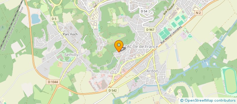 localisation de l'entreprise KINDERLAOND à LAON