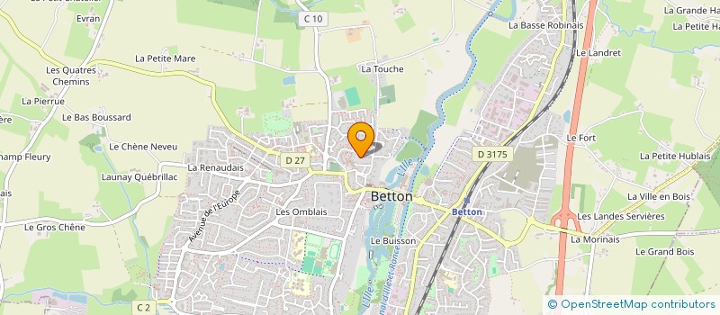 localisation de l'entreprise KINDNITY  BETTON