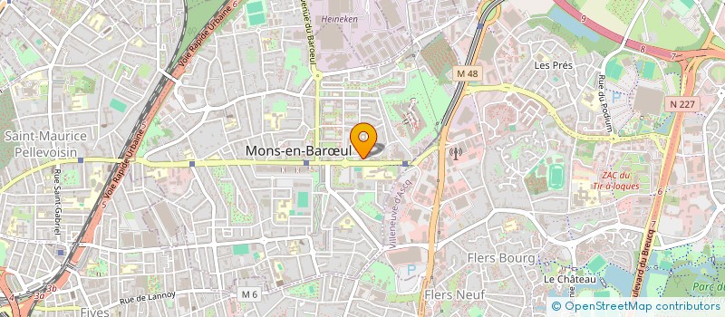 localisation de l'entreprise KINDOINFRATECH  MONS-EN-BARUL