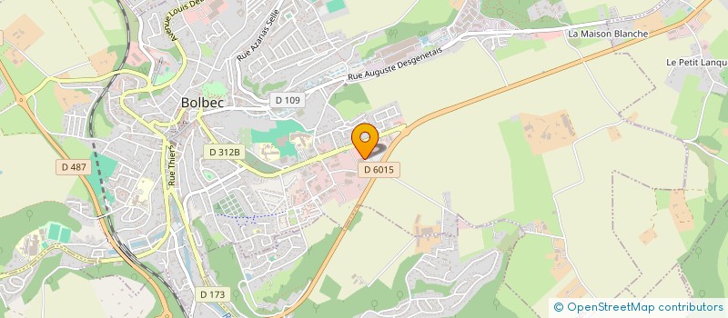 localisation de l'entreprise KINDRA  BOLBEC