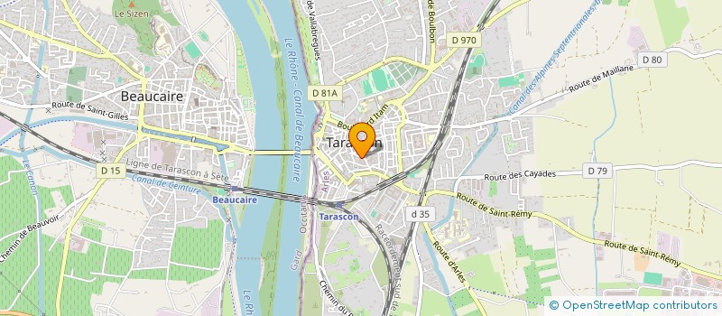 localisation de l'entreprise KINE 2000 - SOCIETE IMMOBILIERE  TARASCON