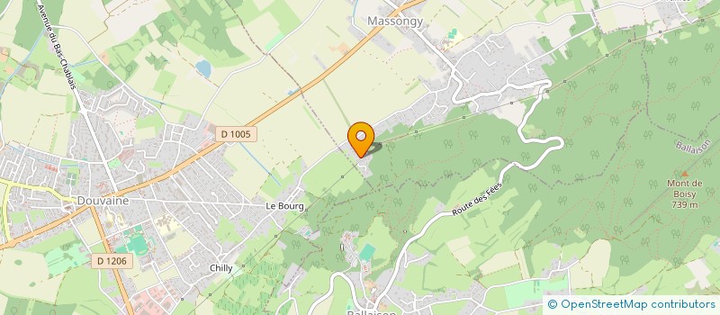 localisation de l'entreprise KINE  SCIEZ