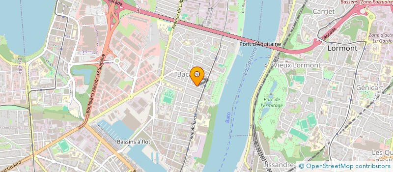 localisation de l'entreprise KINE CANCERA  BORDEAUX