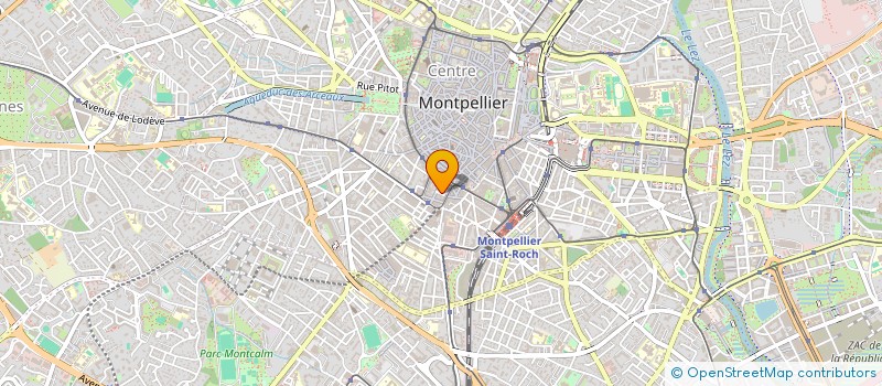 localisation de l'entreprise KINE-CP à MONTPELLIER