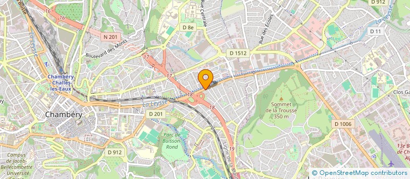 localisation de l'entreprise KINE DE LA MADELEINE  BARBERAZ