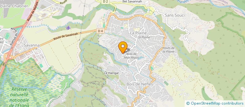 localisation de l'entreprise KINE DES OS à SAINT-PAUL