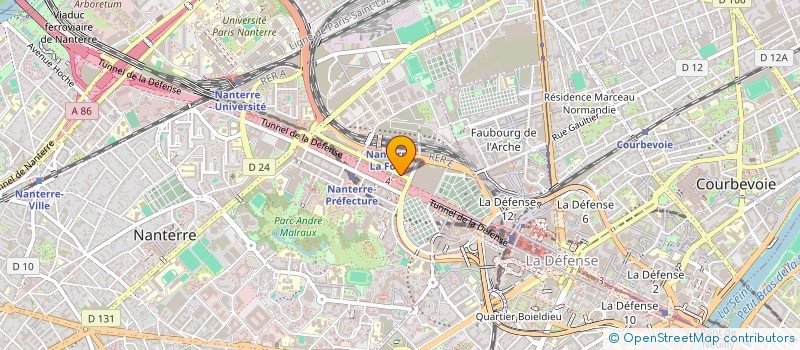 localisation de l'entreprise KINE ELIAS-CO  NANTERRE