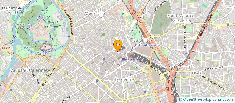 localisation de l'entreprise KINE FAIDHERBE 2 à LILLE