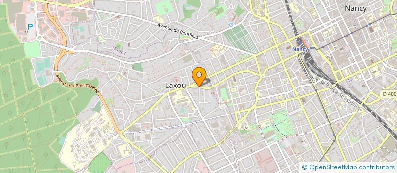 localisation de l'entreprise KINE FORMAE à LAXOU