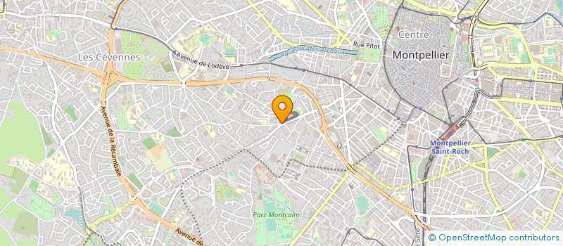 localisation de l'entreprise KINE GELY à MONTPELLIER