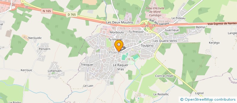 localisation de l'entreprise KINE KER ANNA PLOEREN  PLOEREN