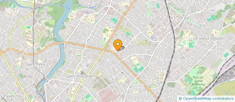 localisation de l'entreprise KINE LM à NANTES