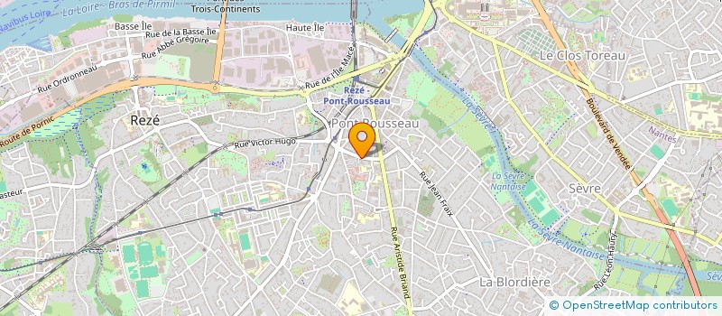 localisation de l'entreprise KINE LOUISE MICHEL à REZE