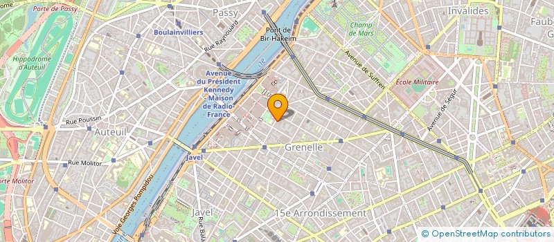 localisation de l'entreprise KINE.MAS  PARIS