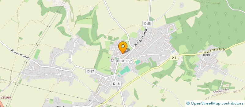 localisation de l'entreprise KINE MONTAM  MONTAMISE