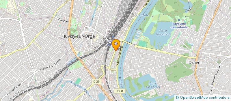 localisation de l'entreprise KINE MOVE  JUVISY-SUR-ORGE