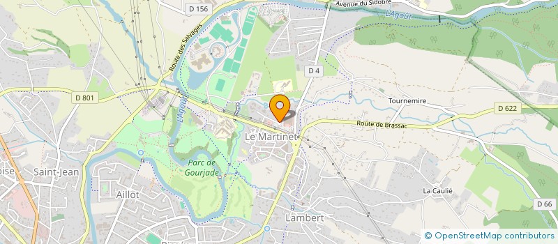 localisation de l'entreprise KINE MTM à CASTRES