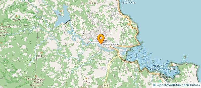 localisation de l'entreprise KINE NORD à BANDRABOUA
