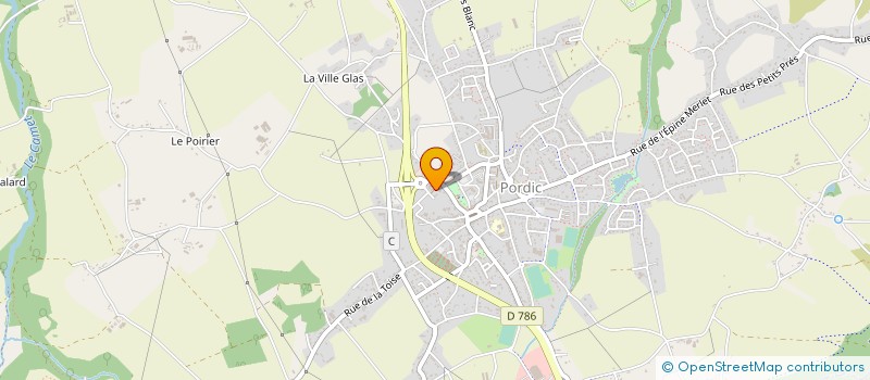 localisation de l'entreprise KINE OUEST PREVENTION  PORDIC