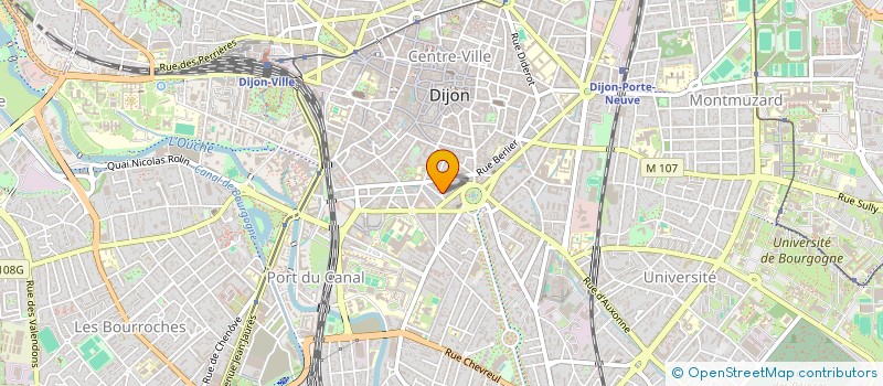 localisation de l'entreprise KINE PREVENTION SANTE à DIJON