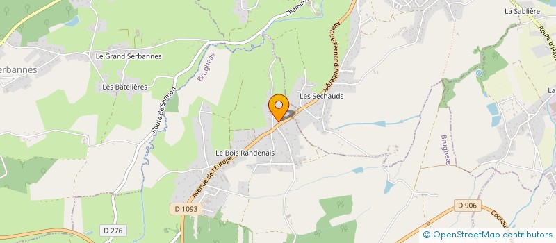 localisation de l'entreprise KINE SANTE  BELLERIVE-SUR-ALLIER