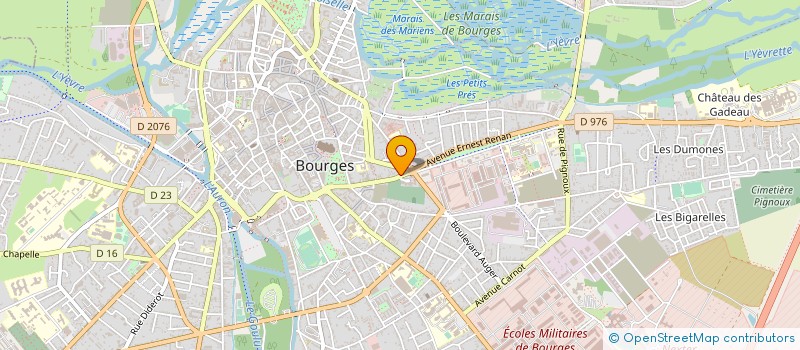 localisation de l'entreprise KINE SARREBOURG  BOURGES