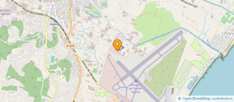 localisation de l'entreprise KINE SPORT HYERES à HYERES