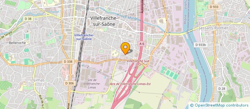 localisation de l'entreprise KINE SPORT & PERFORMANCE VILLEFRANCHE à VILLEFRANCHE-SUR-SAONE