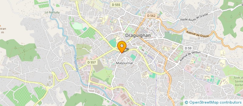 localisation de l'entreprise KINE SPORT SANTE  DRAGUIGNAN