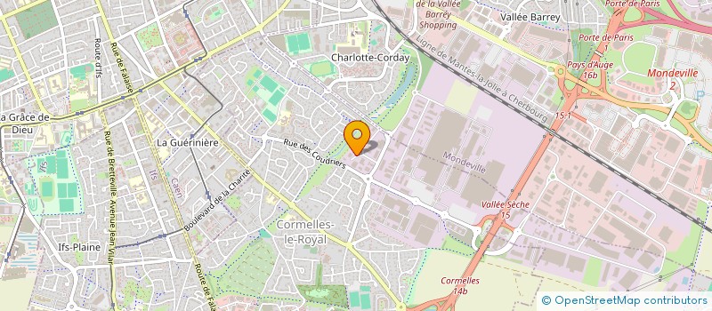 localisation de l'entreprise KINE SPORT SANTE à CORMELLES-LE-ROYAL