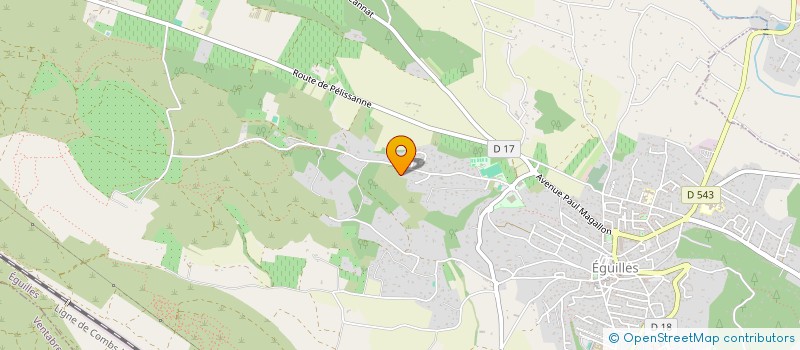 localisation de l'entreprise KINE SPORT SANTE  EGUILLES