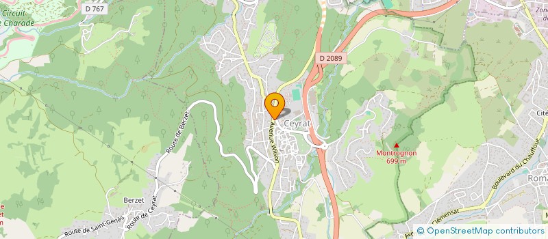 localisation de l'entreprise KINE SPORT SANTE CEYRAT à CEYRAT