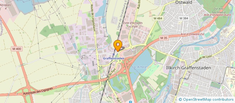 localisation de l'entreprise KINE SPORT VIGIE  GEISPOLSHEIM