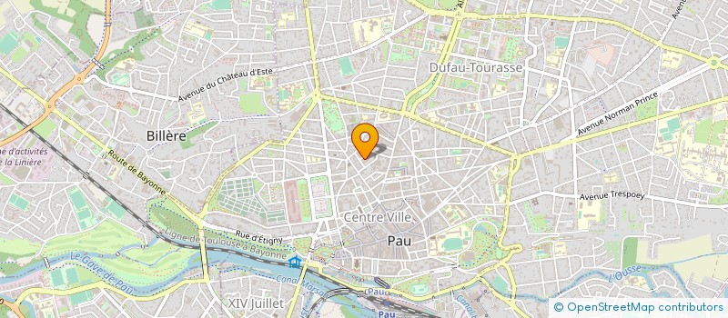 localisation de l'entreprise KINE VICTORIA à PAU