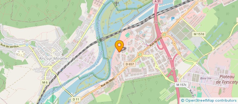 localisation de l'entreprise KINEA 57  JOUY-AUX-ARCHES