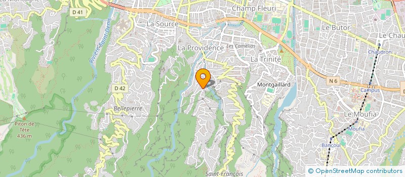 localisation de l'entreprise KINECAMELIAS  SAINT-DENIS