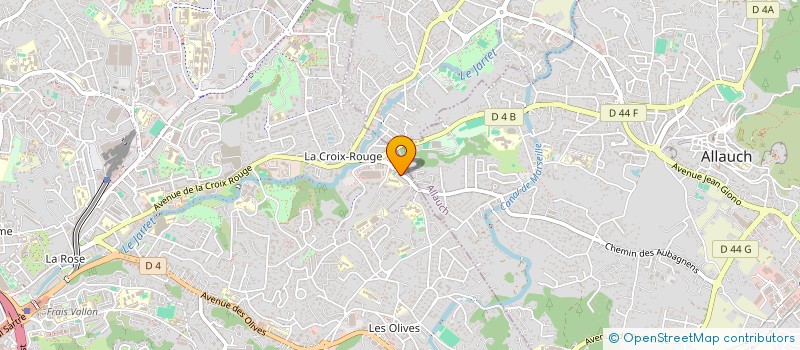 localisation de l'entreprise KINECARM à MARSEILLE