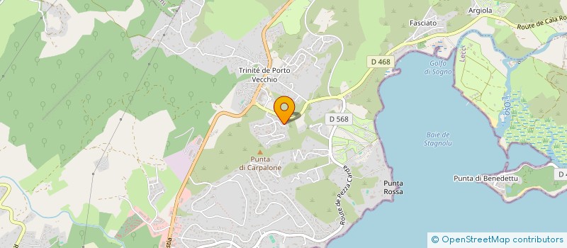 localisation de l'entreprise KINEFORM à PORTO-VECCHIO