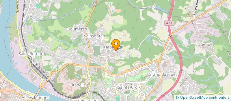 localisation de l'entreprise KINEHAB à BAYONNE