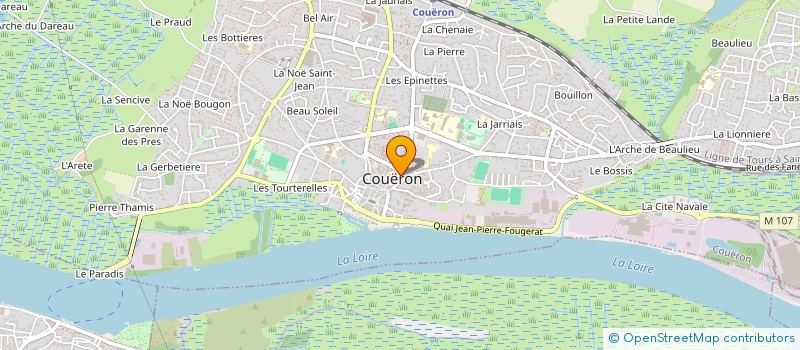 localisation de l'entreprise KINEKO à COUERON