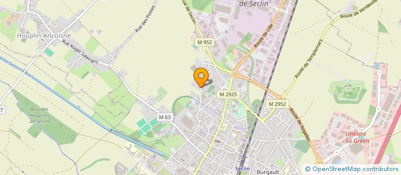 localisation de l'entreprise KINELAB  SECLIN