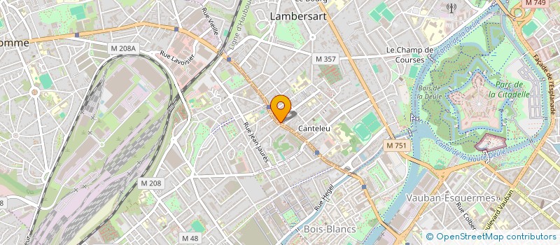 localisation de l'entreprise KINELIA à LAMBERSART