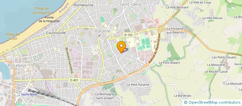localisation de l'entreprise KINELYA  SAINT-MALO