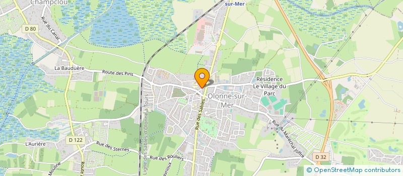 localisation de l'entreprise KINEMAIRES à LES SABLES D'OLONNE
