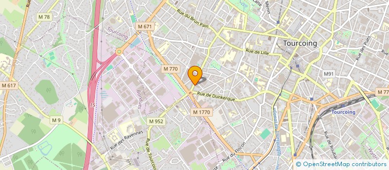 localisation de l'entreprise KINEMED  TOURCOING