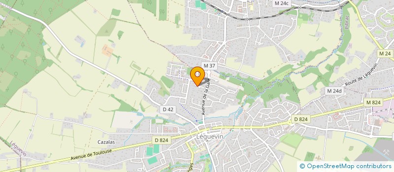 localisation de l'entreprise KINEMOOV  LEGUEVIN