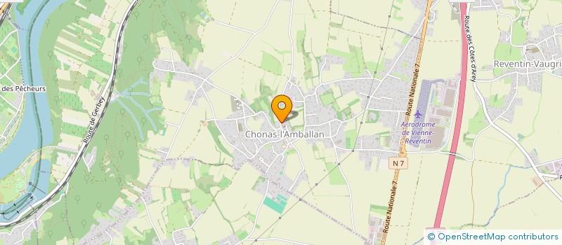 localisation de l'entreprise KINEMOOVE  CHONAS-L'AMBALLAN